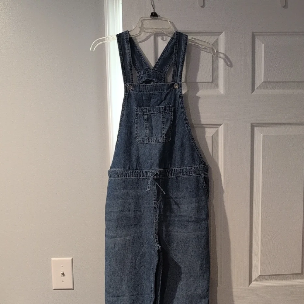 The Children's Place Dark Wash Denim Overalls
